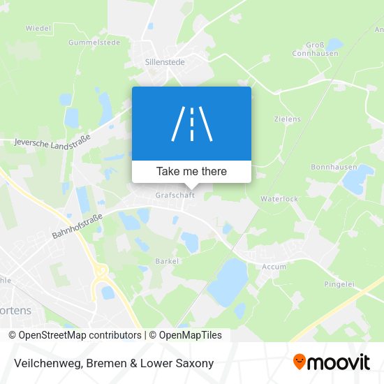 Veilchenweg map