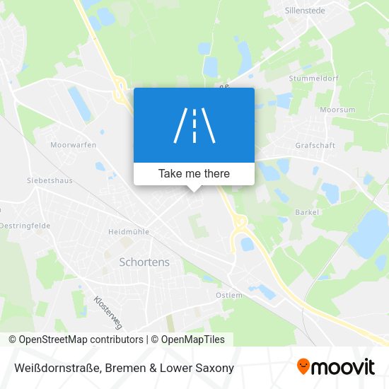 Weißdornstraße map