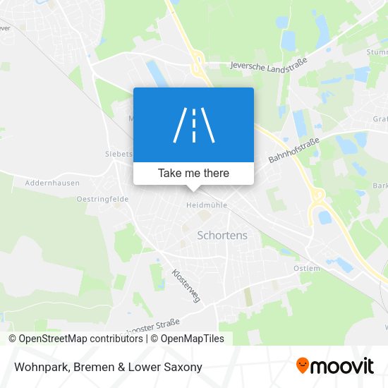 Wohnpark map