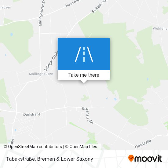Tabakstraße map