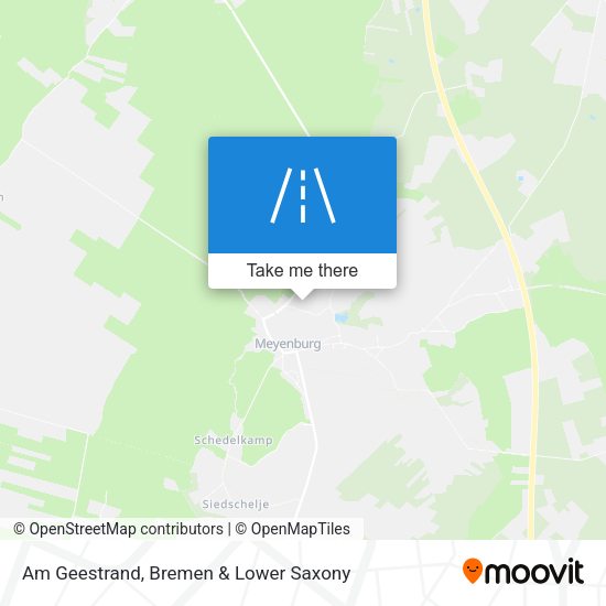 Am Geestrand map