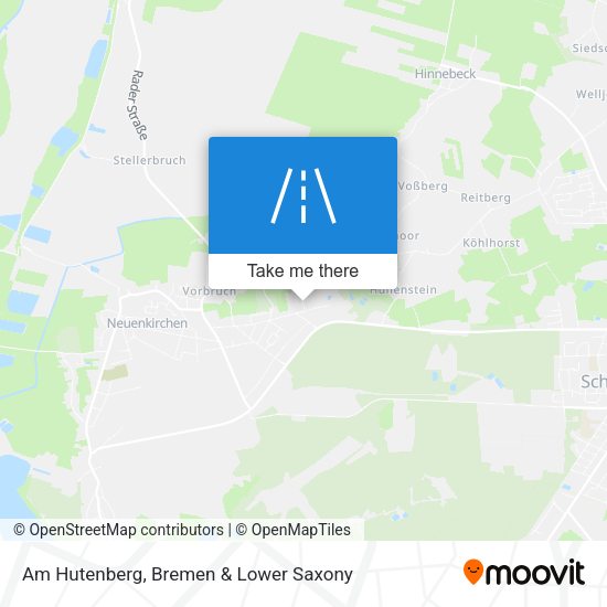Am Hutenberg map