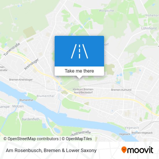 Am Rosenbusch map