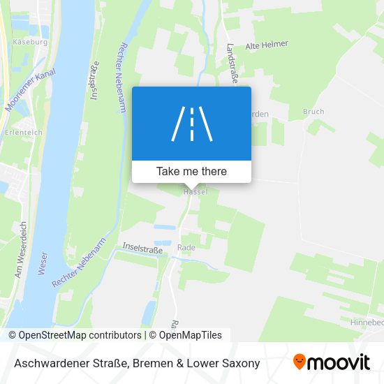 Aschwardener Straße map