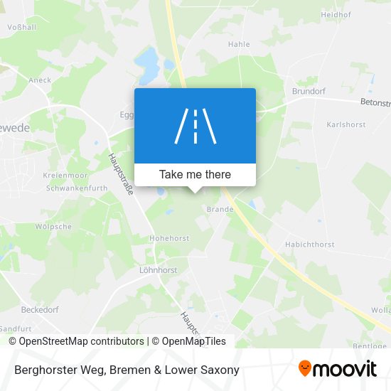 Berghorster Weg map