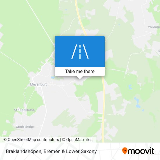 Braklandshöpen map