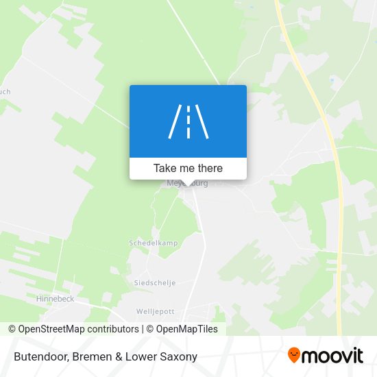 Butendoor map