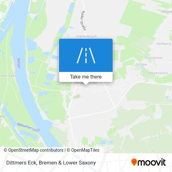 Dittmers Eck map