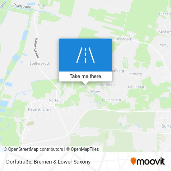 Dorfstraße map