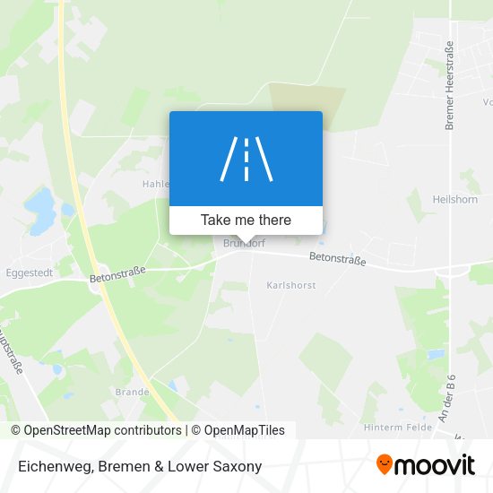 Eichenweg map