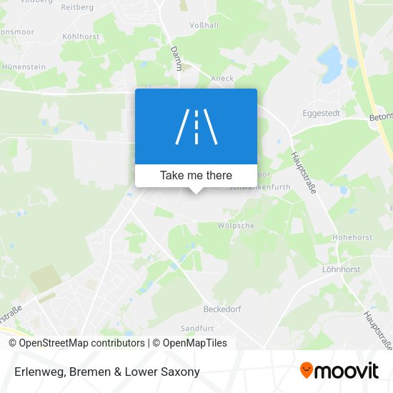 Erlenweg map