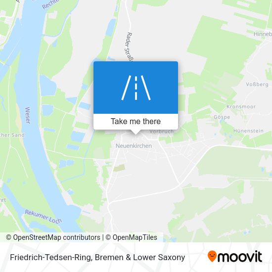 Friedrich-Tedsen-Ring map