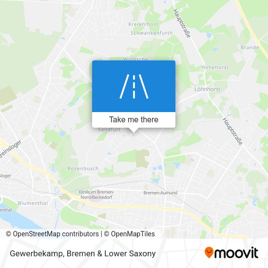 Gewerbekamp map