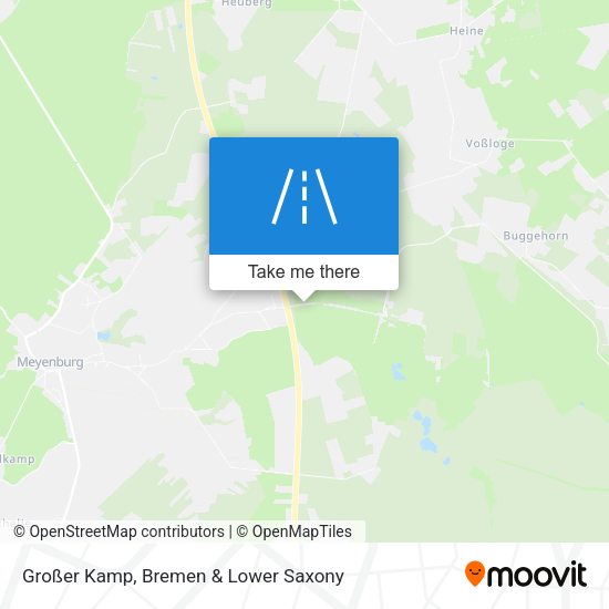 Großer Kamp map