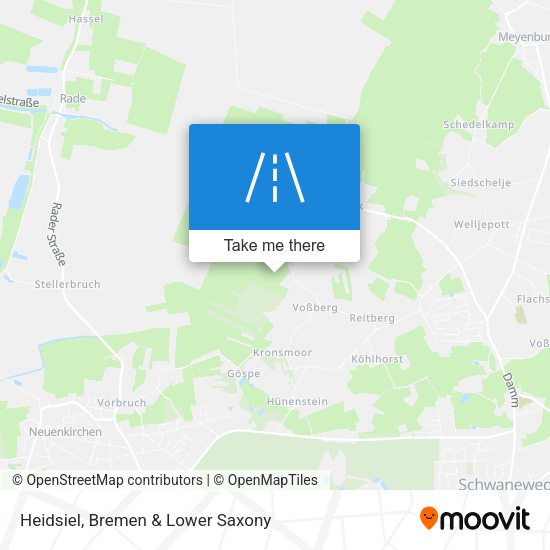 Heidsiel map