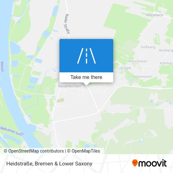 Heidstraße map
