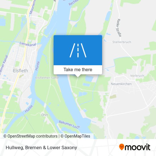 Hullweg map