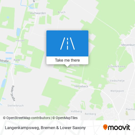 Langenkampsweg map
