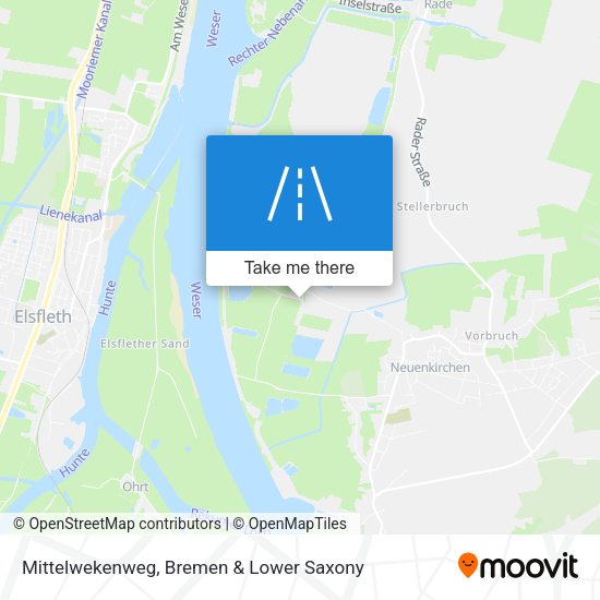 Mittelwekenweg map