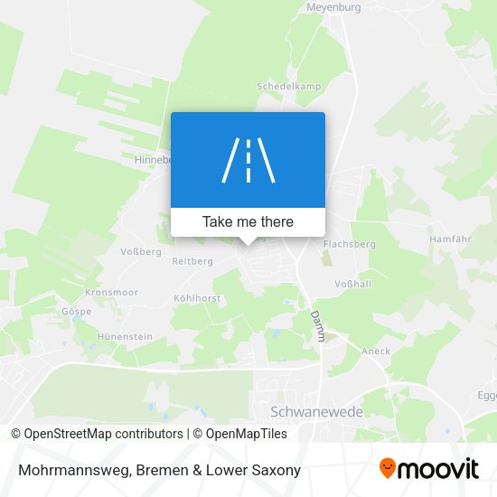 Mohrmannsweg map