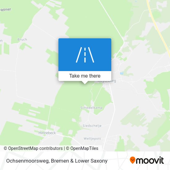 Ochsenmoorsweg map