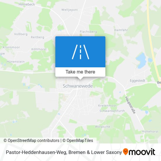 Pastor-Heddenhausen-Weg map