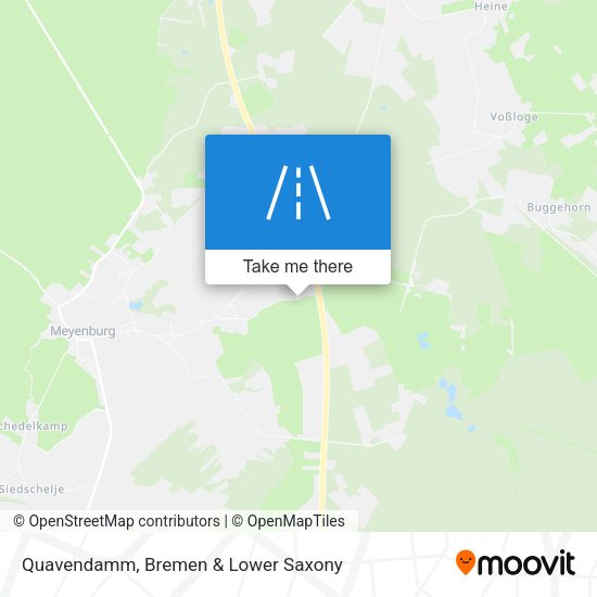 Quavendamm map