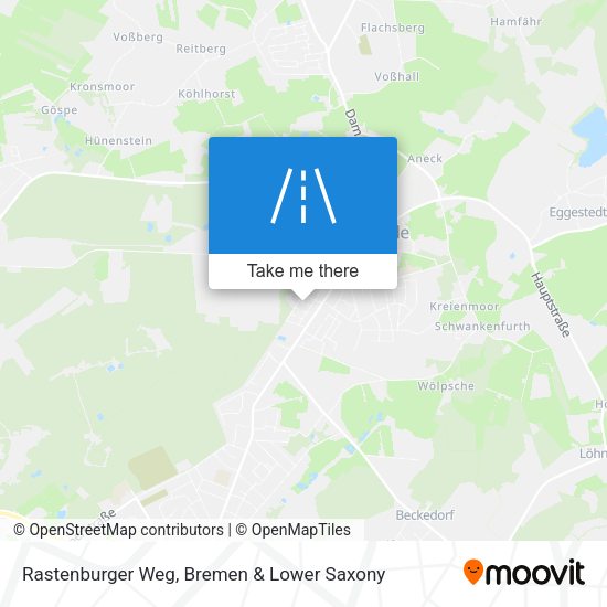 Rastenburger Weg map