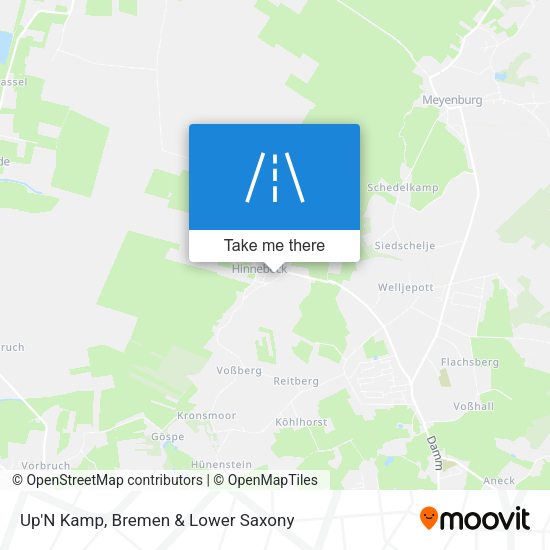 Up'N Kamp map