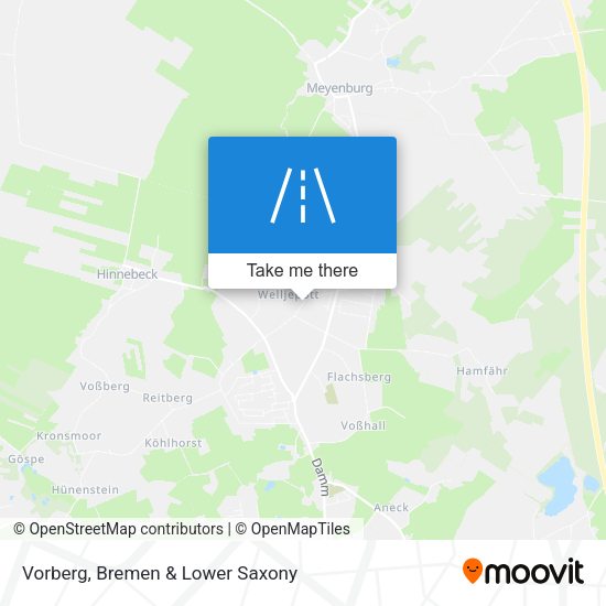 Vorberg map