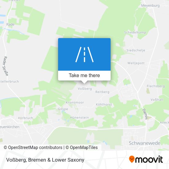 Voßberg map