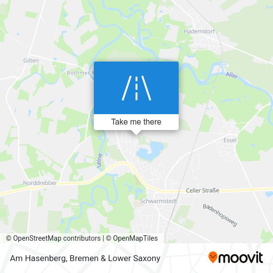Am Hasenberg map