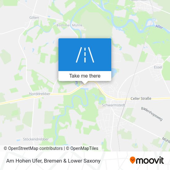 Am Hohen Ufer map