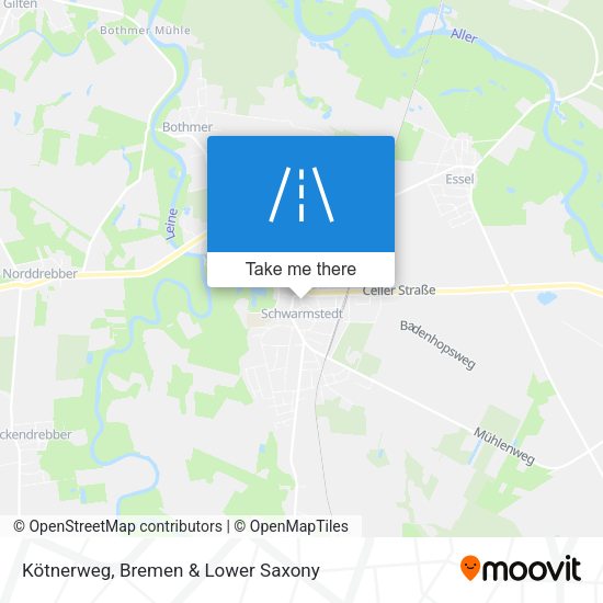 Kötnerweg map
