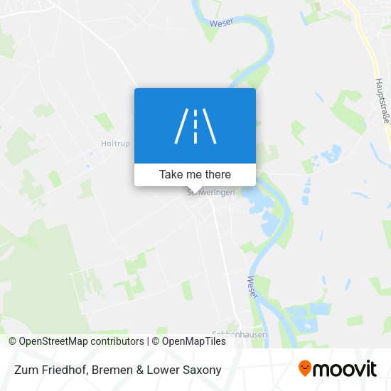 Zum Friedhof map