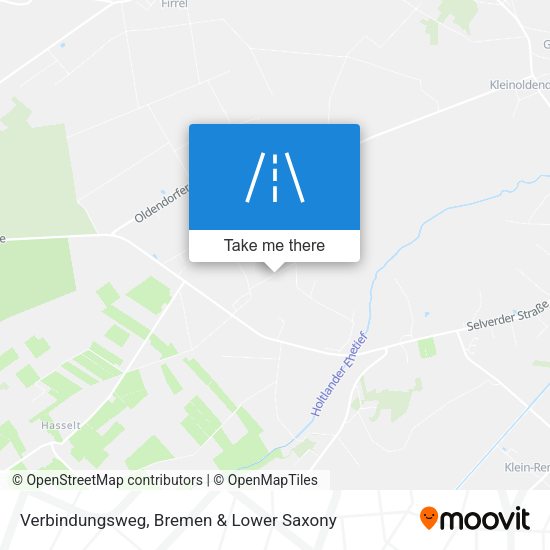Verbindungsweg map