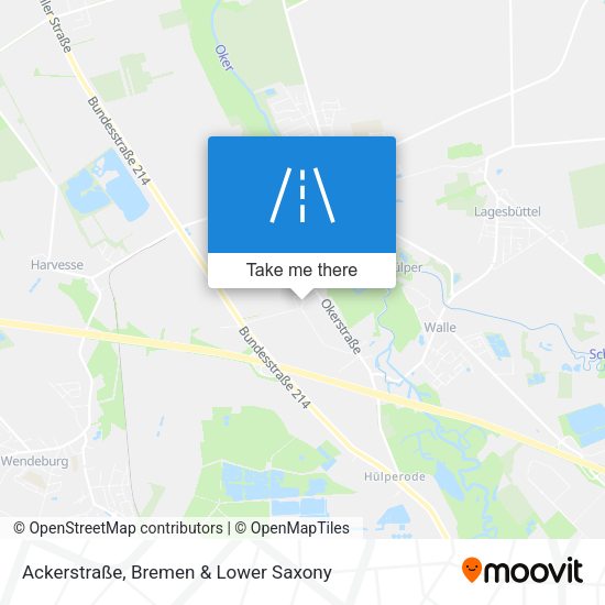 Ackerstraße map