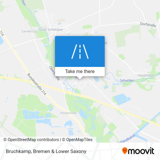 Bruchkamp map