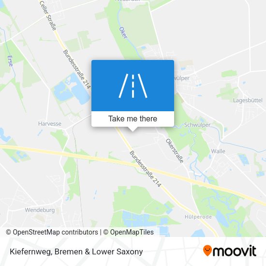 Kiefernweg map