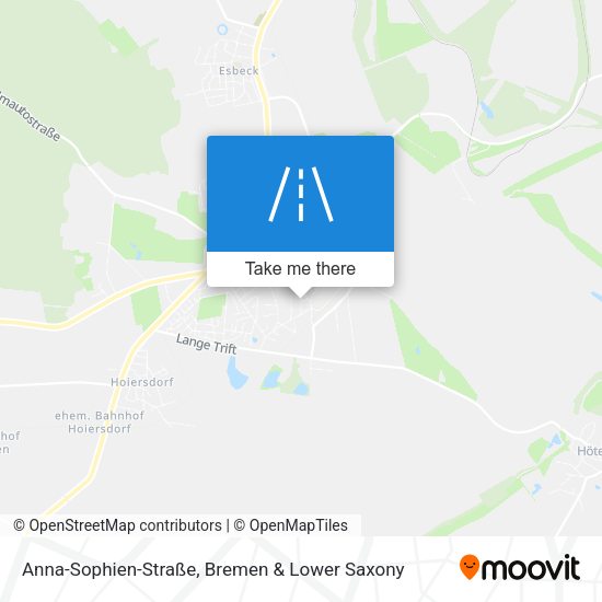Anna-Sophien-Straße map
