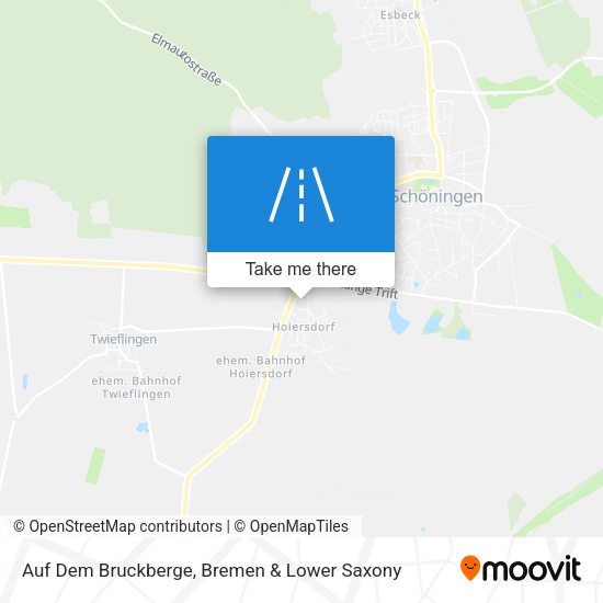 Auf Dem Bruckberge map