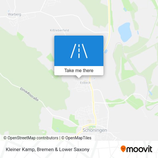 Kleiner Kamp map