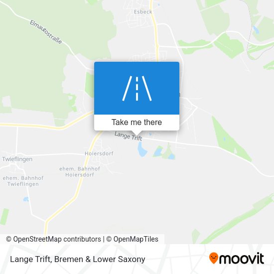 Lange Trift map