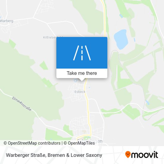Warberger Straße map