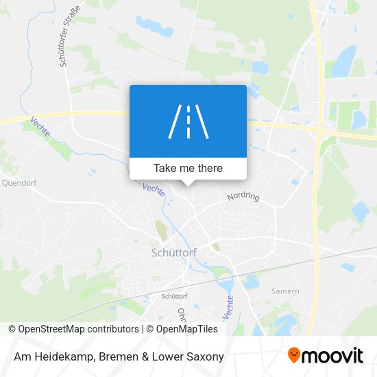 Am Heidekamp map