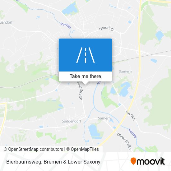 Bierbaumsweg map