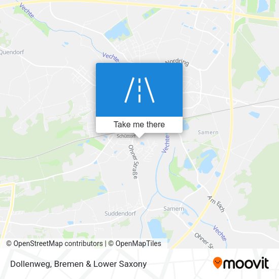 Dollenweg map