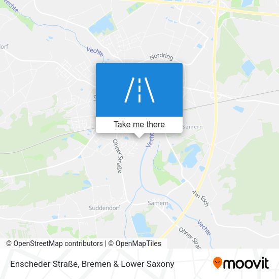 Enscheder Straße map