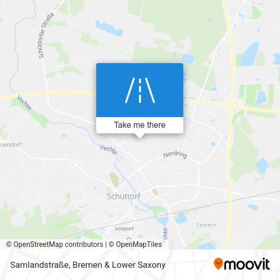Samlandstraße map