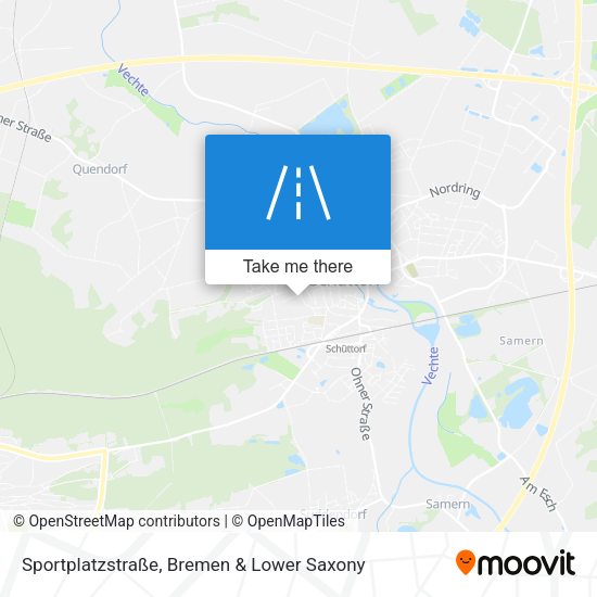 Sportplatzstraße map